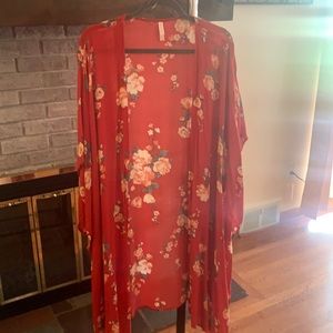 Xhilaration Beautiful Kimono, one of my favorites